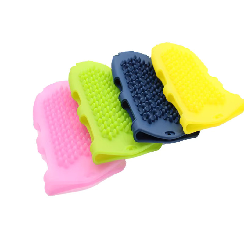 Silikon-Massage-Handschuh zur Körperreinigung, Unisex - Bild 1