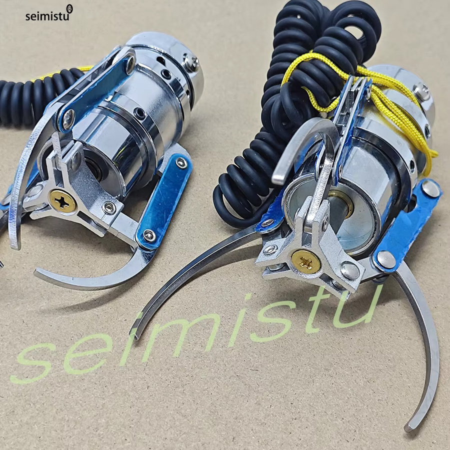 seimistu Klauenmaschine Edelstahl, mit Schraubenfeder, 24V/48V - Bild 4