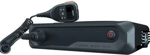 Hytera HM655L V1 VHF DMR Mobilfunkgerät in Schwarz, 136-174 MHz, 5-25W, IP54 - Bild 1