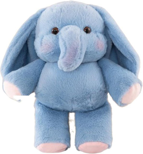 Linyi toy Elefant Plüschtier, blau, ab 12 Jahre - Bild 1