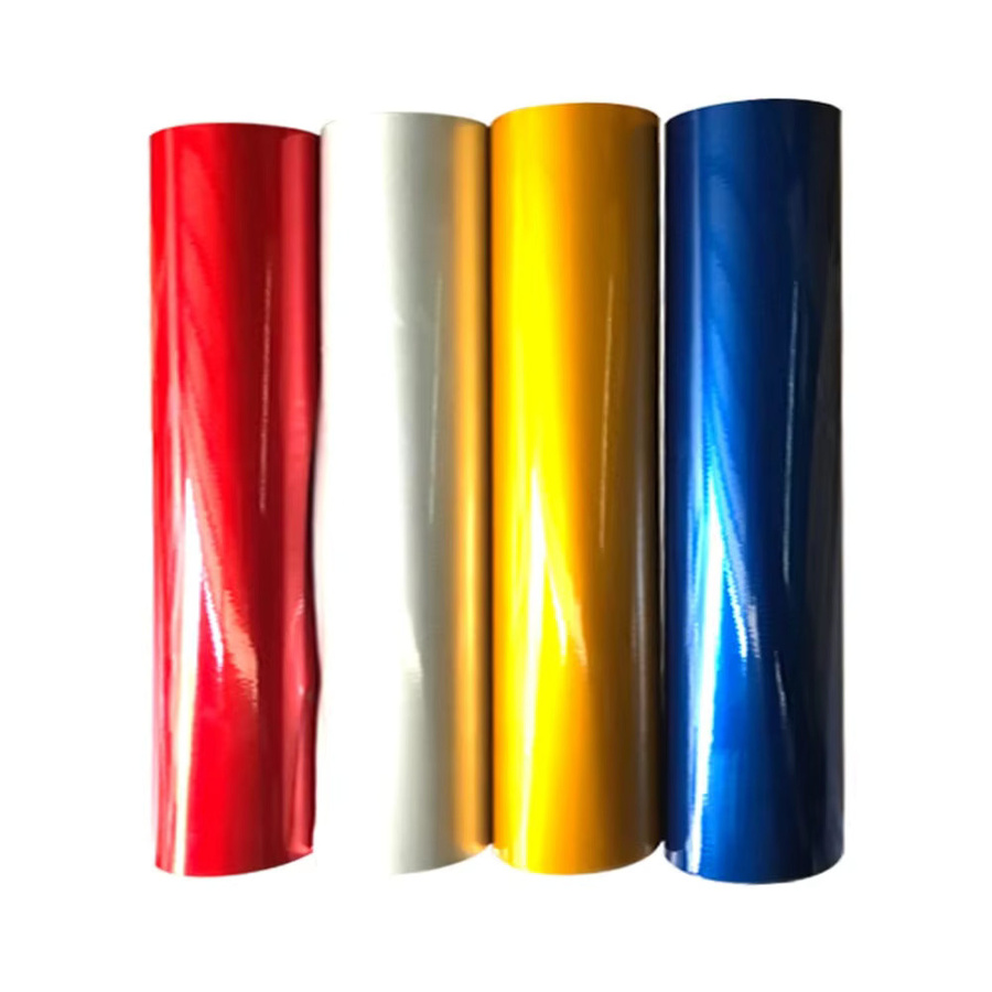 Findohope Reflektierende Selbstklebende Vinylfolie in Rot und Multicolour, Leuchtende Aufkleber zum Zuschneiden für Fahrrad und Briefkasten, Breite: 30,48 cm, Tiefe: 99,06 cm - Bild 3