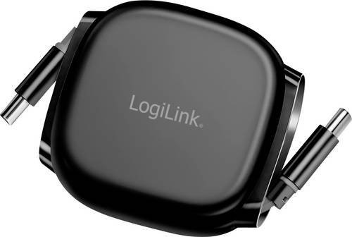 LogiLink USB-C Kabel USB 2.0 Schwarz 1,00 m CU0500 - Bild 1