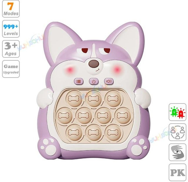 Binchi Pop Push Fidget Spielzeug, Puzzlespiel, ab 3 Jahren - Bild 1