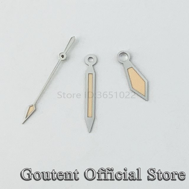 Goutent Uhrzeiger, Silber, Orange, Unisex - Bild 1