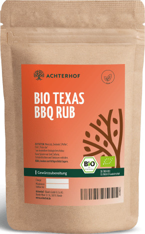 Achterhof Texas BBQ Rub Gewürzzubereitung Bio 100 g - Bild 1
