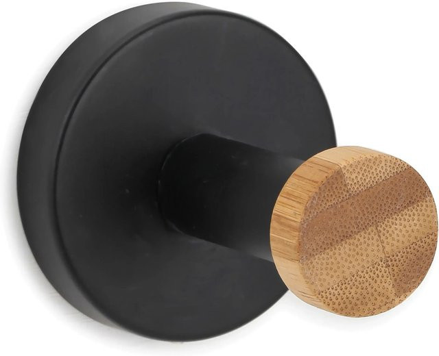 MSV Haken Iana Schwarz B/T/H: 5,2 x 5,2 x 5,5 cm - Bild 1