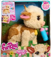 furReal Maggie the Feed & Follow Cow Kuscheltier Plüschtier für den Bauernhof - Bild 1