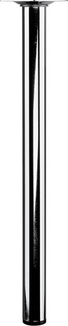 Hettich Tischbein Chrom Silber Durchmesser: 30 mm, Höhe: 400 mm - Bild 1
