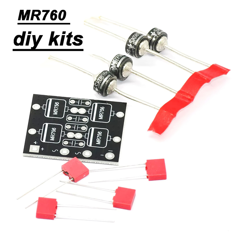 Dykbcells MR756/MR760 Hi-Speed Gleichrichterbrücke 12A 600V Fast Recovery für Hi-Fi-Audio-Netzteile D25XB60 - Bild 2