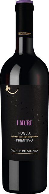 I Muri Primitivo Rotwein, Apulien, 2025, trocken, 0,75 l - Bild 1