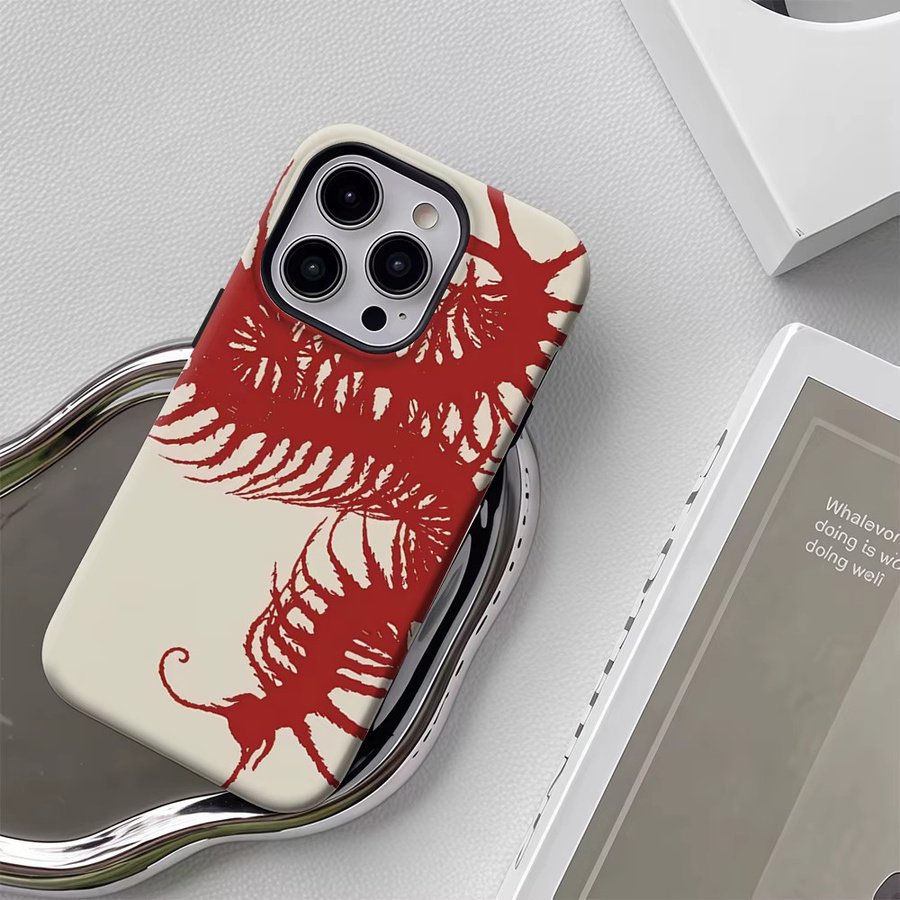 Red Dragon Robuste Handyhülle für iPhone 17 16 15 14 13 Pro Max Plus mit Magnetfunktion in Einzel- und Doppelschicht-Bauweise - Bild 5