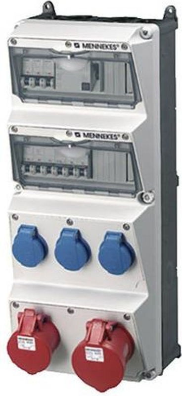 MENNEKES AMAXX CEE-Steckdosenkombination 400V 32A in Weiß - Bild 3