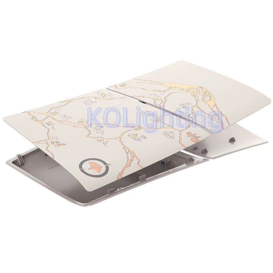 Kolorkoli Ghost Slim Digital Edition Abdeckplatten für PlayStation 5 Slim in Weiß - Bild 3