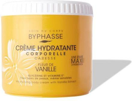 BYPHASSE Körpercreme Vanilleblüten, 500 ml, mit Panthenol, Unisex - Bild 1