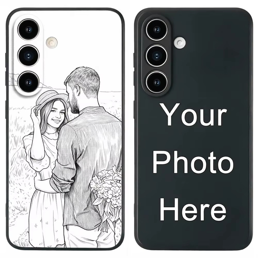 Individuelle Skizzenhülle für Samsung Galaxy A-Serie in Weiß - Bild 4