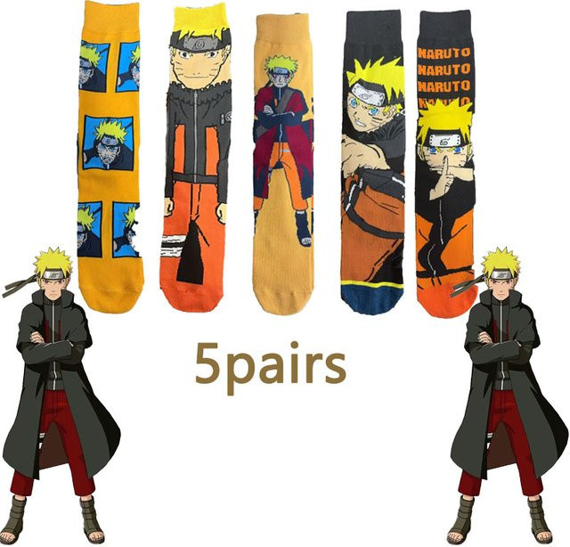 Bandai Socken mit Naruto Uzumaki-Motiv, verschiedene Stile - Bild 1