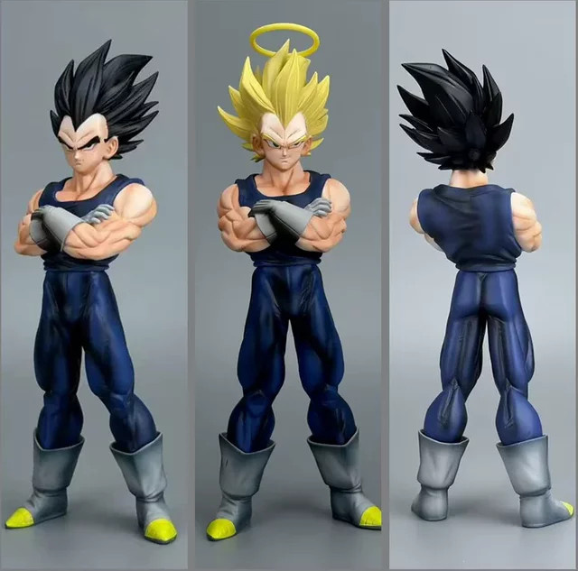 Bandai Dragon Ball Z Vegeta Doppelkopf-Skulptur, Actionfigur, 28cm - Bild 1