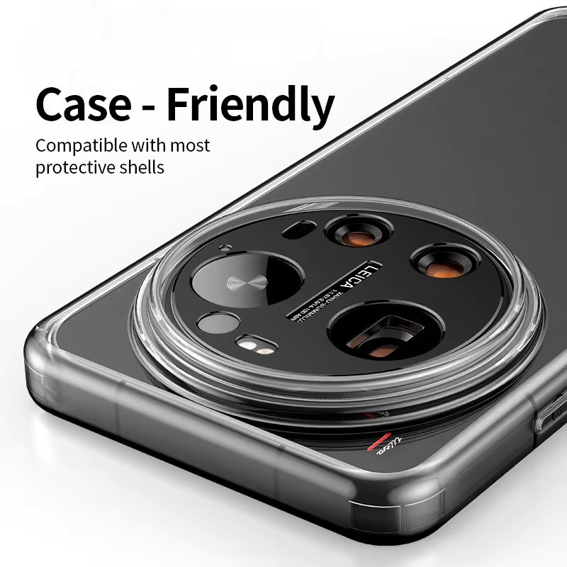 Kameraschutz aus Aluminium und Metall für Xiaomi 17 Ultra von Leica in Schwarz - Bild 3