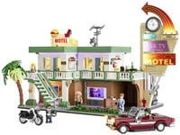 Lumibricks Konstruktionsspielzeug Twilight Motel im 1970er Jahre Stil - Bild 1