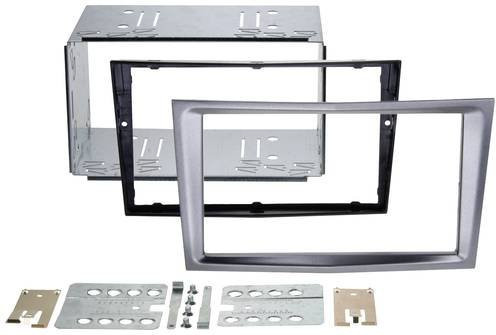 ACV 381230-24-1 Autoradio Einbaublende DoppelDIN für Opel in Grau - Bild 1
