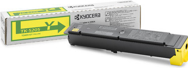 Kyocera Toner TK-5205Y Gelb für Laserdrucker mit einer Kapazität von 12.000 Seiten - Bild 1