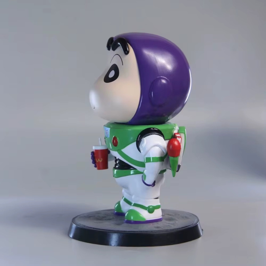 Bandai Crayon Shin-chan Astronaut Nohara Shinnosuke Actionfigur, Kunststoff, Mehrfarbig - Bild 1