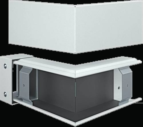 Hager Außeneck FWKP6010039016 in Weiß - Bild 1