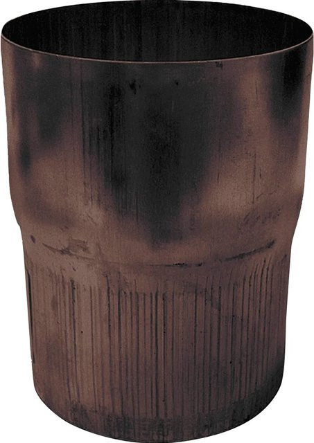 Sarei Fallrohrverbinder NW 80 in Braun RAL 8028 - Bild 1