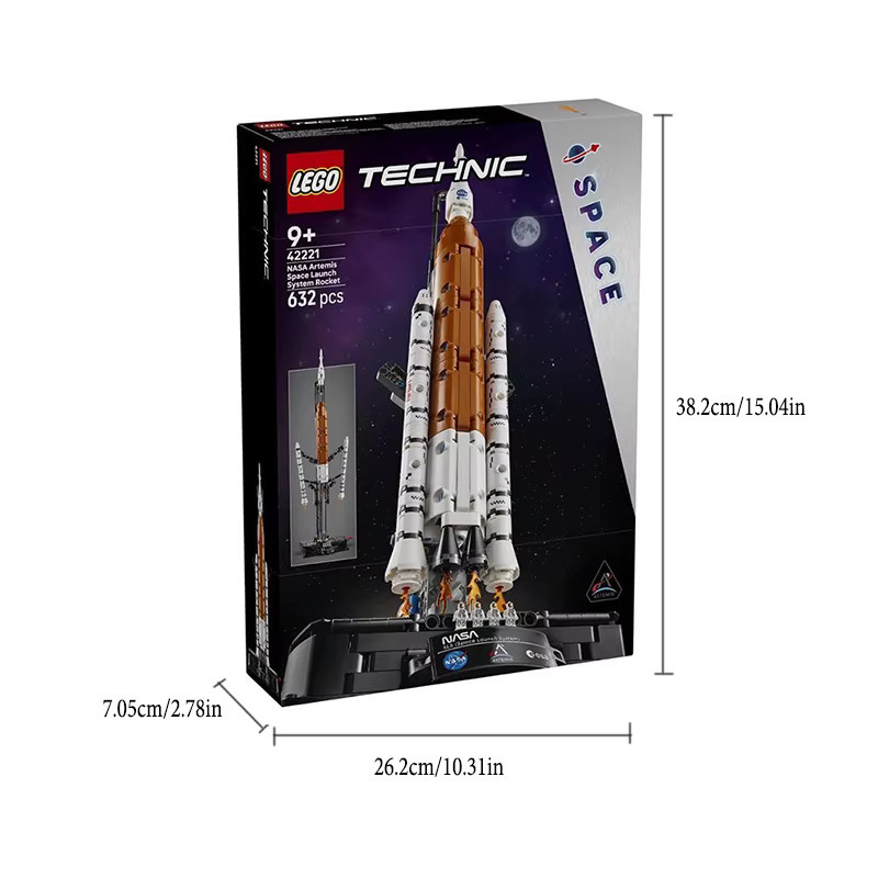LEGO Technic NASA Artemis SLS-Schwerlastrakete, ab 9 Jahren - Bild 4