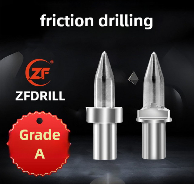 ZF Thermal Friction Flow Drill Bit VHM Lochherstellungswerkzeug in Silber für M3 bis M14 - Bild 1