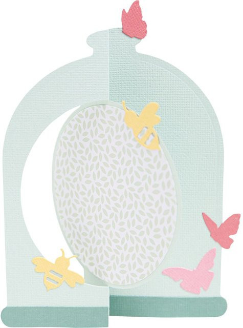 Sizzix Thinlits Stanzschablone Card Bell Jar - Bild 1