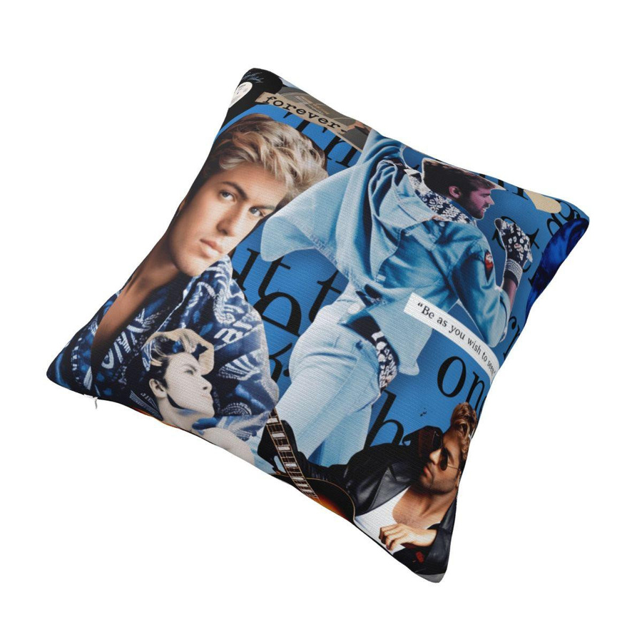 JMG Clothing Kissenbezug George Michael Design, quadratisch, B/B: 50 x 50 cm - Bild 1