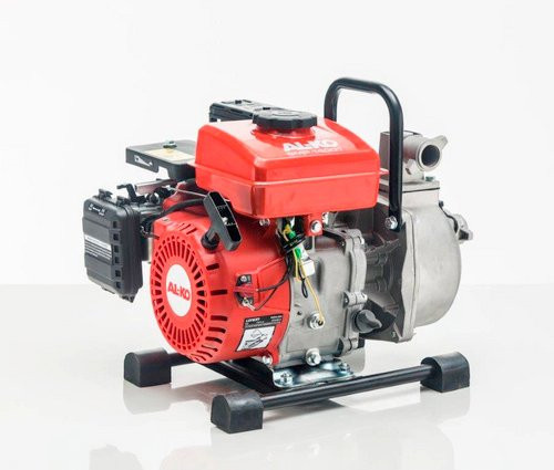 AL-KO Benzin-Motorpumpe BMP 14001 in Rot mit 12000 l/h Förderleistung und 1700 W - Bild 1