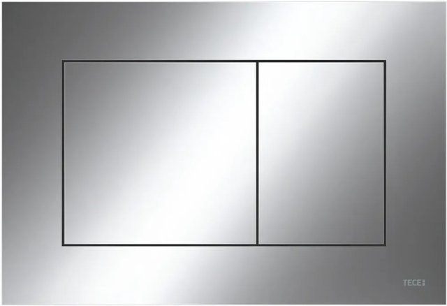 Tece WC-Betätigungsplatte Dual Flush in Chrom Glänzend Poliert - Bild 1