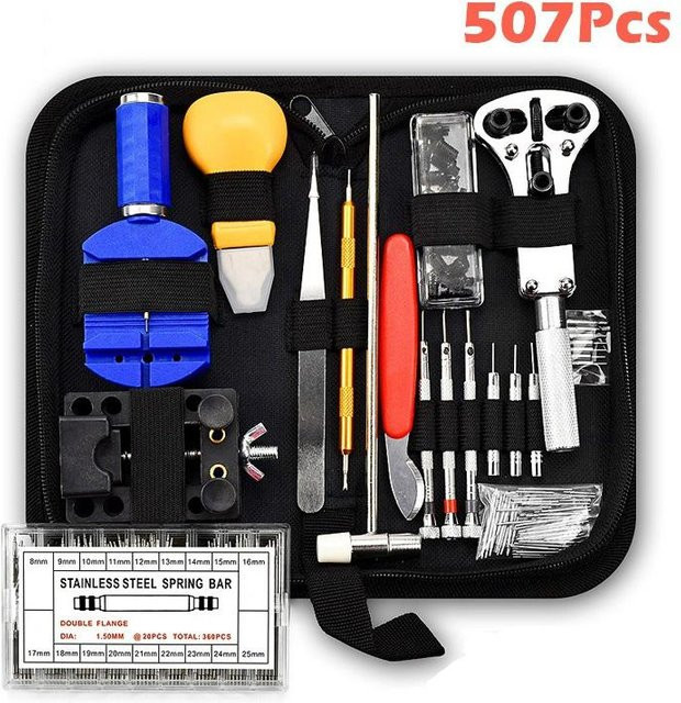 MY OWN STYLE Uhr-Reparatur-Werkzeug-Set, Edelstahl, gray, Herren - Bild 1