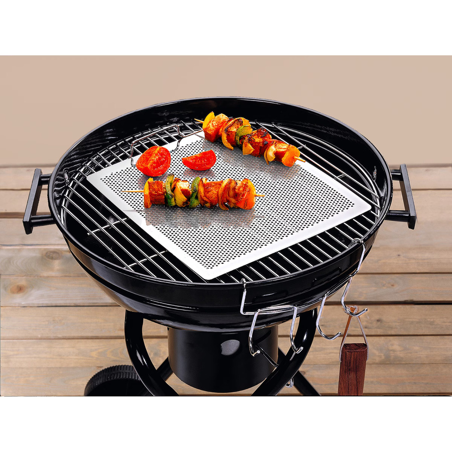 Genialo Edelstahl Grillauflage in Silber - Bild 2