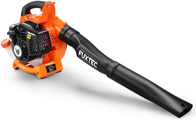 FUXTEC 2in1 Laubbläser FX-LB126 in Schwarz-Orange mit 255,6 km/h Blasgeschwindigkeit - Bild 1