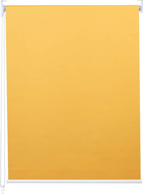 MCW Rollo D52 Verdunkelungsrollo als Seitenzugrollo in Gelb, Breite: 60 cm, Höhe: 160 cm - Bild 1