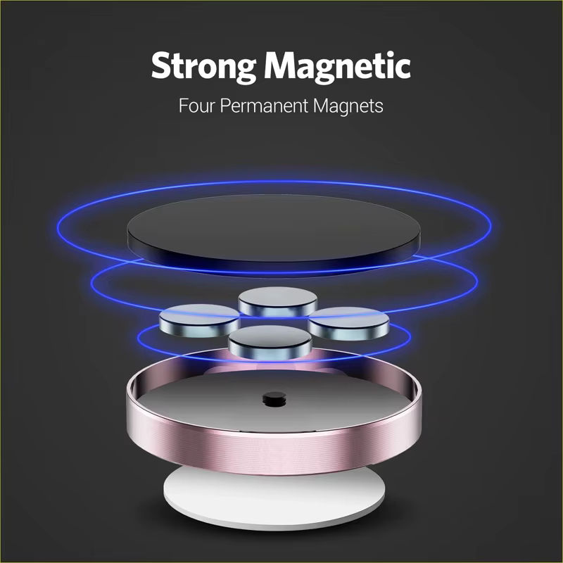 Universeller magnetischer Autotelefonhalter für Armaturenbrett und Wandmontage zur Befestigung von iPhone, Samsung, Xiaomi und Huawei - Bild 2