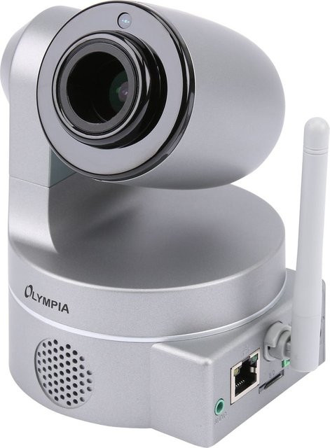 Olympia IC 1285 Z IP-Kamera in Silber mit LAN und WLAN sowie Push-Mitteilung - Bild 1