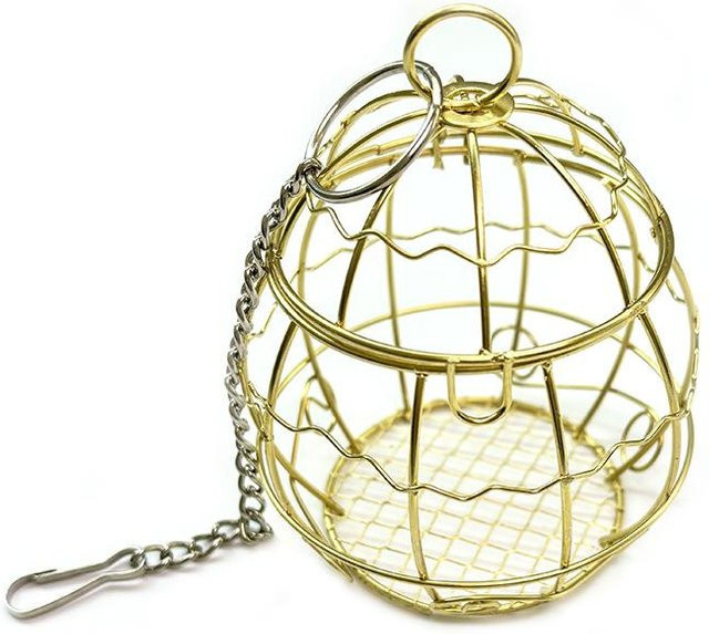 Love Home Garden Papageienspielzeug Metallkäfig, 1-teiliges Set - Bild 1