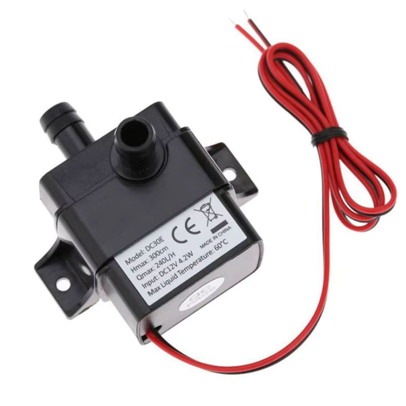 Bürstenlose DC Solar Tauchwasserpumpe von xmshxltd mit 240L/H Förderleistung für Bewässerung und Pool, 4,8W Ultra leise Zirkulationspumpe - Bild 2
