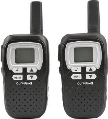 Olympia PMR 1208 Walkie-Talkie Set in Schwarz, 2er Set - Bild 2