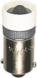 Scharnberger Hasenbein LED Leuchtmittel BA9s weiß 110-130VAC/DC 5mm 10 x 25mm - Bild 1
