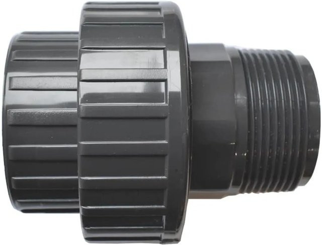 Cepex PVC-U Rohrverbinder Kopplung 2 Zoll Schwarz - Bild 1