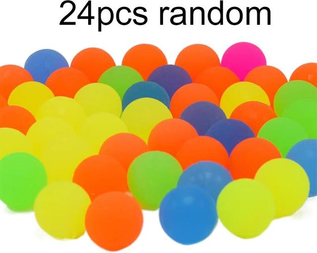 Fashnics Hüpfbälle, Gummi, Bunt / Mehrfarbig, 12/24 Stück, ab 6 Jahre - Bild 1