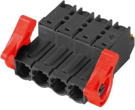 Weidmüller Stiftgehäuse-Kabel Schwarz, 72 Polzahl, Rastermaß: 7,62 mm - Bild 1