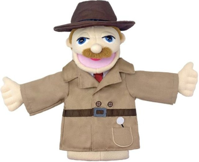 Yiran Health & Beauty Simulation Cartoon Berufsreihe Handpuppe Plüsch, 40cm - Bild 1