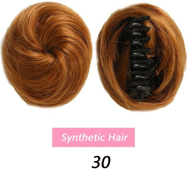 LUPU Synthetischer Haarknoten, Schwarz, Damen - Bild 1