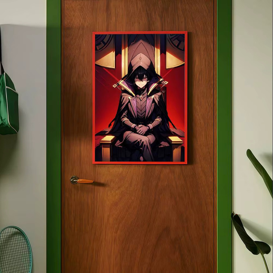 The Eminence In Shadow Anime-Poster als wasserfester Papieraufkleber zur Wanddekoration - Bild 4